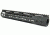 Tacfire AR15 Ultra Slim KeyMod Free Float Hand Guard w/Detachable Rails, Black, 15in, HG09-15