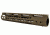 Tacfire AR15 Ultra Slim KeyMod Free Float Hand Guard w/Detachable Rails/Steel. Barrel Nut, Tan, 12in, HG09-T-12, EDEMO1