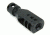 Tacfire Mosin Nagant M44 Bolt-On Tanker Style Muzzle Brake/Steel, Black MZ4001