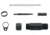 TacFire Short Pistol Buffer Tube Kit w/ QD Endplate, 3.5 in, Black, Small, MAR139-C
