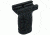 Tacfire Short Foregrip w/Battery Compartment, Polymer, Black VG06-B