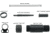 TacFire Short Pistol Buffer Tube Kit w/ Ambidextrous Endplate, 3.5 in, Black, Small, MAR139-B