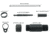 TacFire Short Pistol Buffer Tube Kit w/ QD Endplate, 3.5 in, Black, Small, MAR139-C