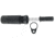 TacFire Short Pistol Buffer Tube Kit w/ QD Endplate, 3.5 in, Black, Small, MAR139-C
