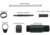 TacFire Short Pistol Buffer Tube Kit w/ Standard Endplate, 3.5 in, Black, Small, MAR139-A