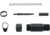 TacFire Short Pistol Buffer Tube Kit w/ Standard Endplate, 3.5 in, Black, Small, MAR139-A