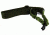 Tacfire Single Point Double Bungee Rifle Sling/Snap-On Steel Clip, Green SL001OD