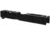 TacFire Slide W/ RMR Cuts &amp; Cover Plate, Glock 23, .40 S&amp;W, 1-3 Gen, Stainless Steel, Black GLKSL-23