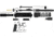 TacFire SSPK300LPK7K AR-15 Pistol Build Kit 300 Blackout Black