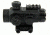 Tacfire Tactical 1X35 Dual Ill. Red/Green Multi-Reticle Sight w/Top Accessory Rail, Black RD008