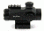 Tacfire Tactical 1X35 Dual Ill. Red/Green Multi-Reticle Sight w/Top Accessory Rail, Black RD008