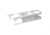 TACO Marine 2-Drink Poly Cup Holder w/&quot;Catch-All&quot; - White 45935