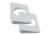 TACO Marine Wedge Plates f/Grand Slam Outriggers - White 51821