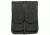 Tacprogear Double Pistol Magazine Case, Double Row, Black, Black DG-DPDR1-BK