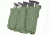 Tacprogear Quad Pistol Mag Pouch w/ Griptite, Olive Drab Green, Olive Drab Green P-QPGT1-OD