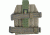 Tactical Assault Gear MOLLE Drop Leg Platform Ranger Green 812614