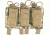 Tactical Assault Gear MOLLE Shingle/Pistol Enhanced 3 Mag Pouch Multicam 812217