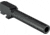 Tactical Kinetics Pistol Barrel, Glock G17 Gen 5, Non-Threaded, Black Nitride, TK3117-BLK