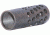Tactical Precision Manufacturing 22 Cal 1/2X28 Tpi Titanuim Muzzle Brake/Flash Hider/Full-Auto Rated ,990lb, MB02-22-TI