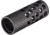 Tactical Precision Manufacturing TPM 22 Cal 1/2x28 Titanium Muzzle Brake, Black, 1/2x28, MBR-22-TI-BLK