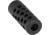 Tactical Precision Manufacturing TPM 30 Cal 1/2x28 Titanium Muzzle Brake, Black, 1/2x28, MBR-3012-TI-BLK
