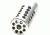Tactical Solutions 1in Pac-Lite Compensator Silver PLCMP-11