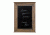 Tactical Walls 1420M Concealment Chalk Board, Dutch Walnut with Chalkboard BM20MLDWBKCB