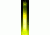 LC Industries Chemlight Lightstick - 6in 12 hours 10/box Yellow 701231