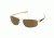 Tag Heuer 0251 Bifocal Prescription Sunglasses, Gold Frame - Dark Brown/Ivory Temples Frame, Polarized Precision Brown Lens, 0251-205BI