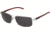 Tag Heuer 0883 Bifocal Prescription Sunglasses, Palladium Frame - Black/Red Temples Frame, Outdoor Grey Lens-0883-102BI