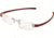 Tag Heuer 7102 Bifocal Prescription Eyeglasses, Pure Frame - Red Temples Frame, Clear Lens-7102-003BI