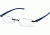 Tag Heuer Automatic Eyeglasses, Dark Frame/Blue Grey Dark Grey Temples, Clear Lens 0842-008