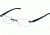 Tag Heuer Automatic Eyeglasses, Matte Black Frame/Black Black Temples, Clear Lens 0842-001