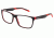 Tag Heuer B. Urban 0555 Progressive Prescription Eyeglasses, Black/Red Frame, 0555-002PR