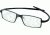 Tag Heuer Reflex 2 Eyeglasses, Black Ceramic Frame/Black Temples, Clear Lens 3702-001