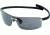 Tag Heuer Rimless Curve Sunglasses, Shiny Palladium Frame/Black Temples, Grey Outdoor Lens 5104-101
