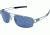 Tag Heuer Speedway Sunglasses, Ruthenium Frame/Blue Temples, Watersport Lens, Polarized 0201-401