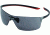 Tag Heuer Squadra Sunglasses, Dark Frame/Black Red Temples, Grey Outdoor Lens 5502-104