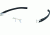 Tag Heuer Track S Eyeglasses, Pure Frame/Black Black Temples, Clear Lens 7645-011