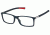 Tag Heuer Urban 7 Eyeglasses, Matte Black Frame/Red Temples, Clear Lens 0511-001