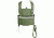 Tactical Assault Gear Marine Gladiator Chest Rig w/ Bib - Ranger Green 813336