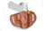 Tagua Gunleather Colorado Elite OWB Leather Holster, Most 1911s / Shield 380 EZ Compact 3in Hammer Down, Right Hand, Brown, TX-ELITE-BH3-207