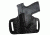 Tagua Gunleather Open Top Leather Belt Holster S&amp;W Shield 9mm/.40 Caliber Right Hand Black