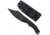 Takumitak Alert Fixed Blade Knife, 5in, D2, Clip Point, G10 Handle, Black Stonewash, TKF210SW