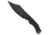Takumitak Alert Fixed Blade Knife, 5in, D2, Clip Point, G10 Handle, Black Stonewash, TKF210SW