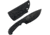 Takumitak Companion Fixed Blade Knife, 4in, D2, Drop Point, G10 Handle, Black Stonewash, TKF212SW