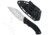 Takumitak Day 500 Fixed Blade Knife, 4.5in, D2, Sheepsfoot, G10 Handle, Silver, TKF206SL