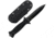 Takumitak Havoc Fixed Blade Knife, 4.75in, D2, Spear Point, G10 Handle, Black, TKF202BK