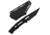 Takumitak Heat Fixed Blade Knife, 4.5 in Blade, 3cr13, Black, TKF301