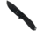 Takumitak Takumi Fixed Blade Knife, 4.5in, D2, Drop Point, G10 Handle, Black, TKF208BK